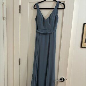 Bill Letzkoff Bridesmaid Dress - Slate Size 6